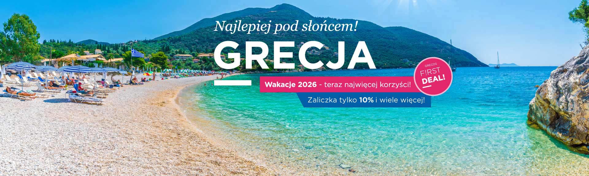 First Deal - Wakacje w przedspżedarzy